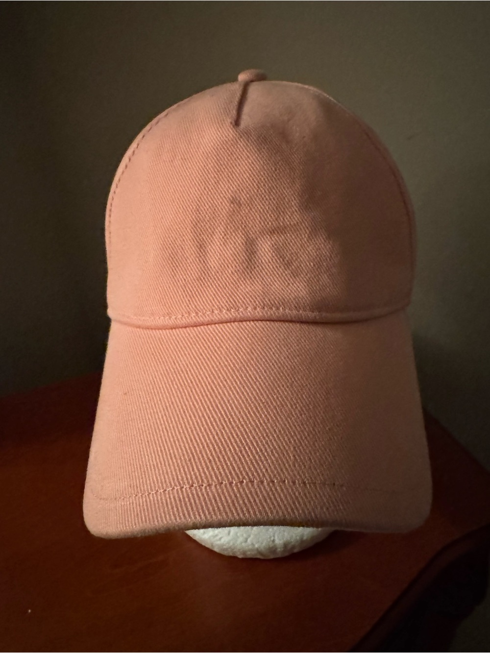 rag & bone Soft Coral Baseball Cap